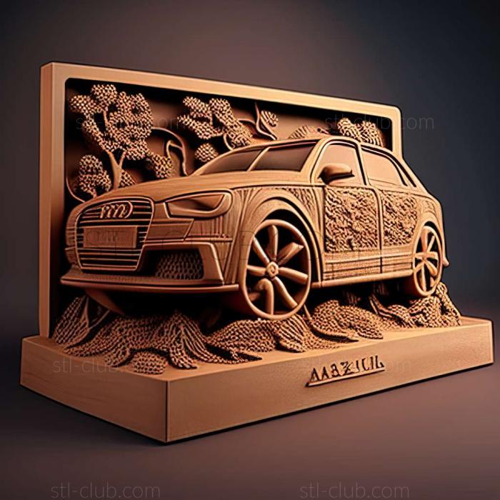 3D мадэль Audi A3 (STL)